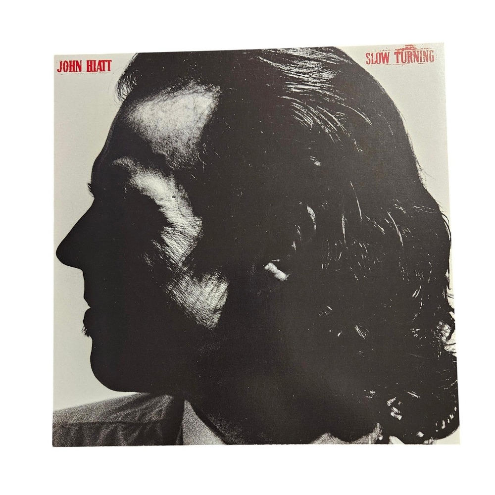 John Hiatt Slow Turning 12x12 Album Flat Promo Poster 1988 Record Store Display‎